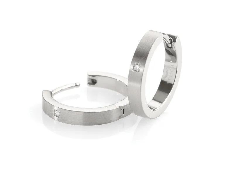 0577-03 Boccia Titanium Earrings