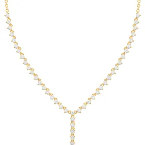 14K GOLD DIAMOND LENI LARIAT