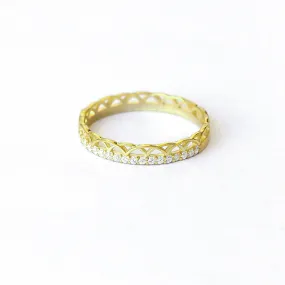 14k Solid Gold Celtic Wedding Ring