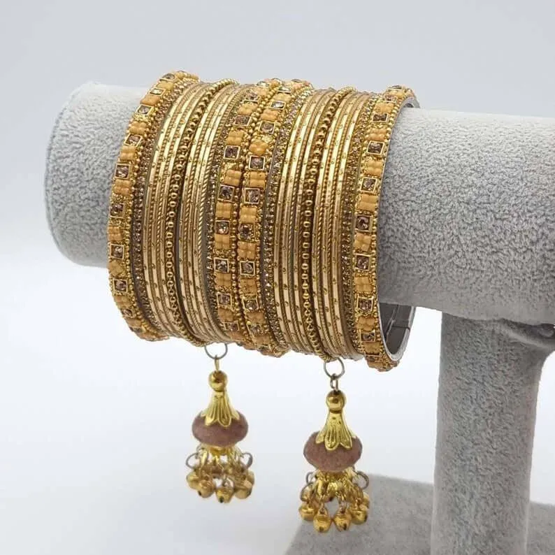 2.10 size pack of 22 bangle set