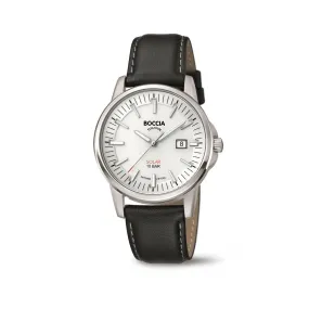 3643-01 - Mens Solar Titanium Watch