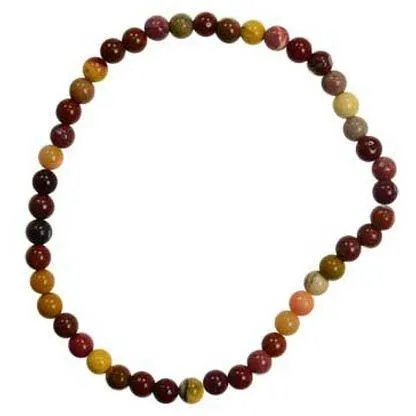 4mm Mookaite Jasper stretch bracelet