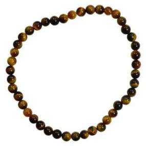 4mm Tiger Eye stretch bracelet