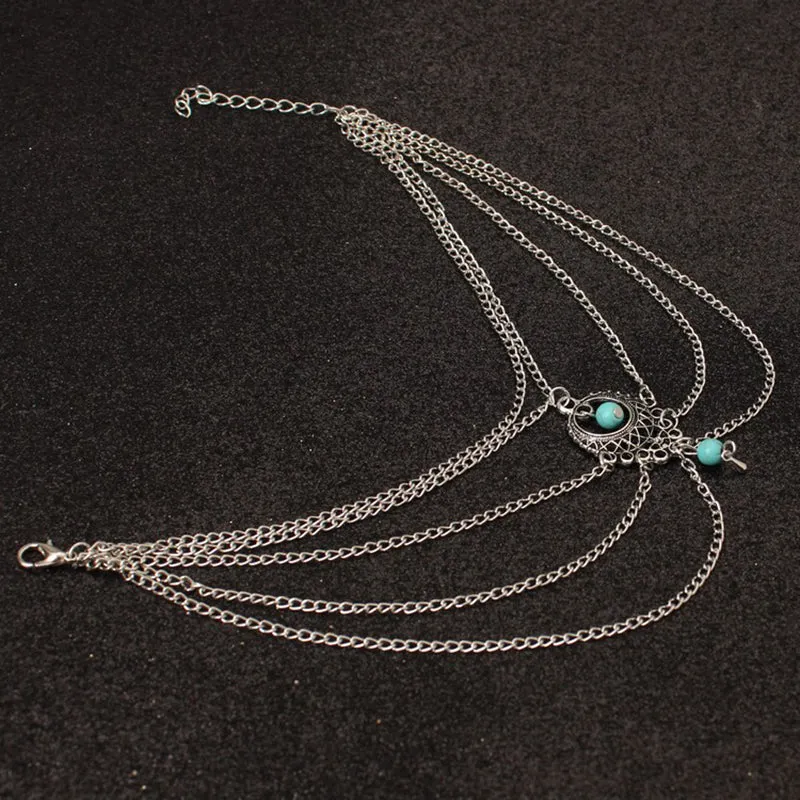 Barefoot sandals beach foot jewelry ankle bracelet