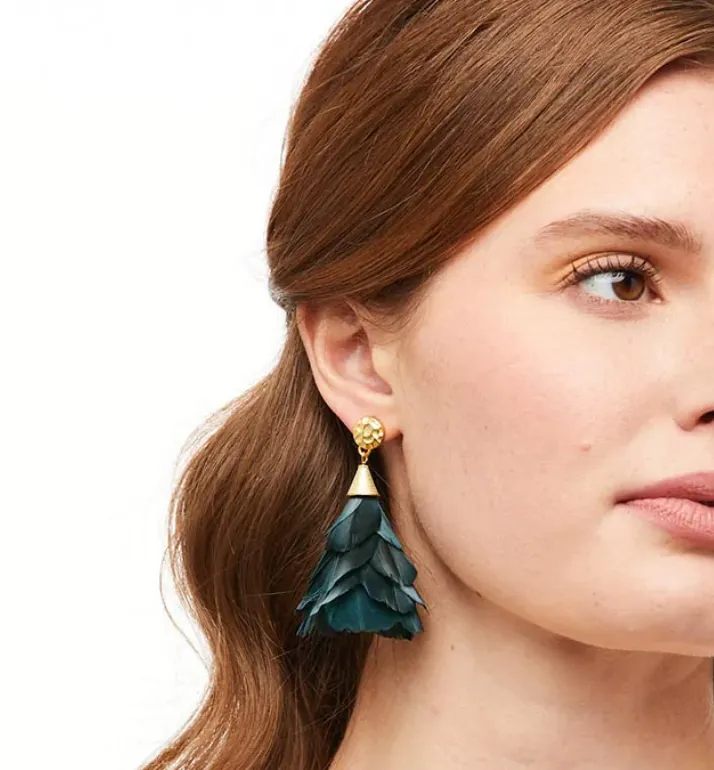 Breezer Petite Earring, Brackish