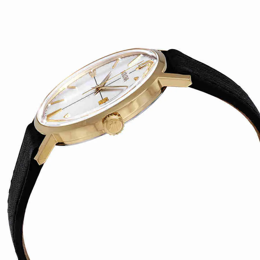 Bulova 97B172 Aero Jet Black Leather Strap Men Watches