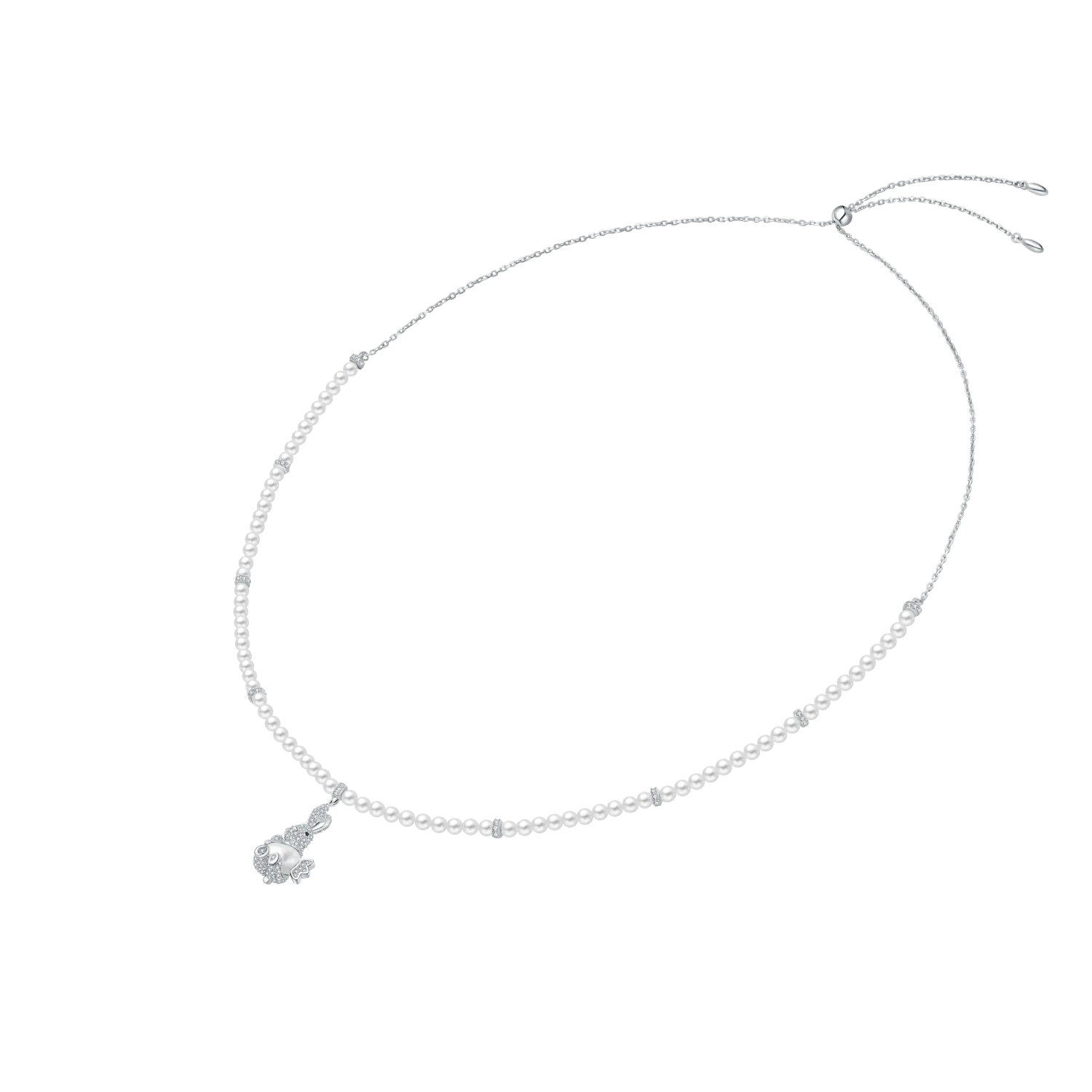 Bunny Beaded Necklace
