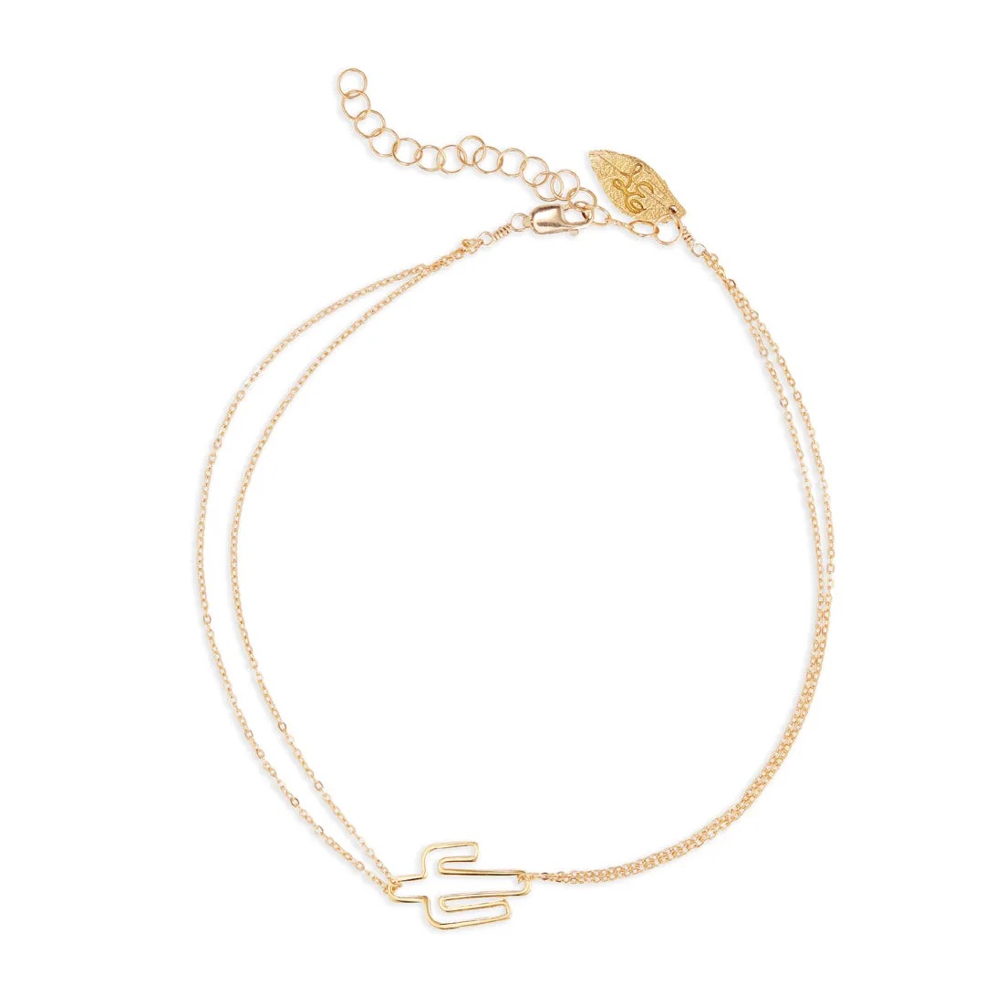 Cactus Anklet