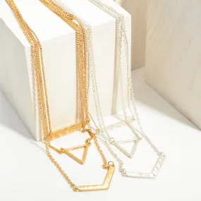 Chevron Necklace Set