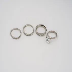 Classic Radiance Stackable Rings