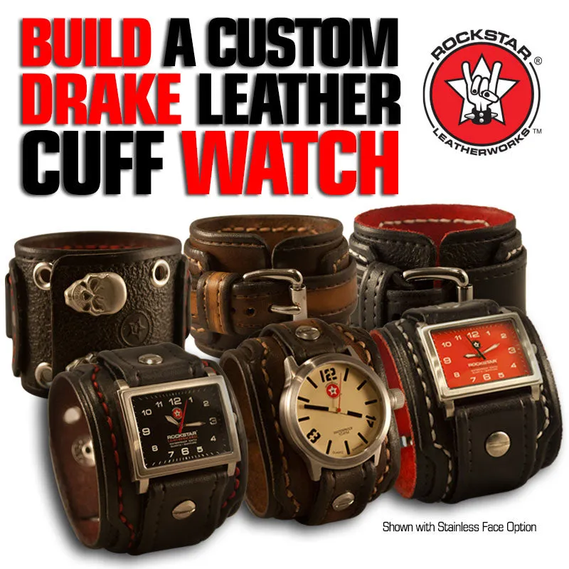 Design & Create a Rockstar Layered Leather Cuff Watch