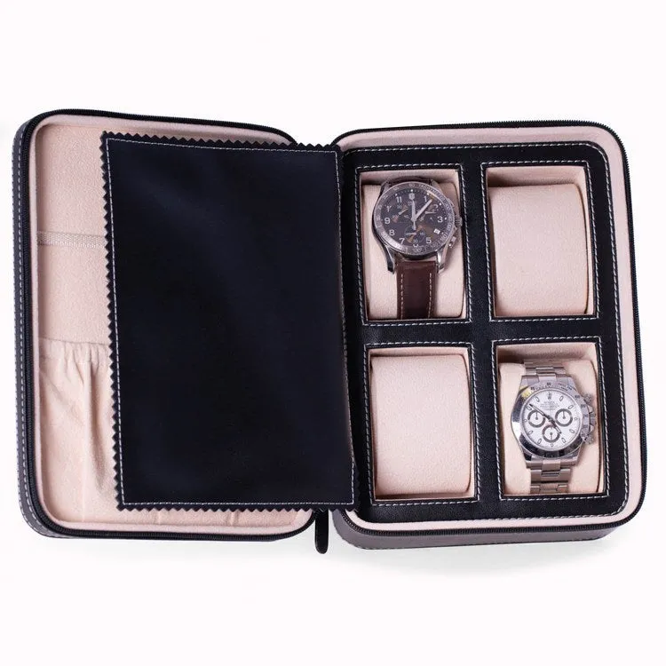 Drake Leather Travel Watch Case