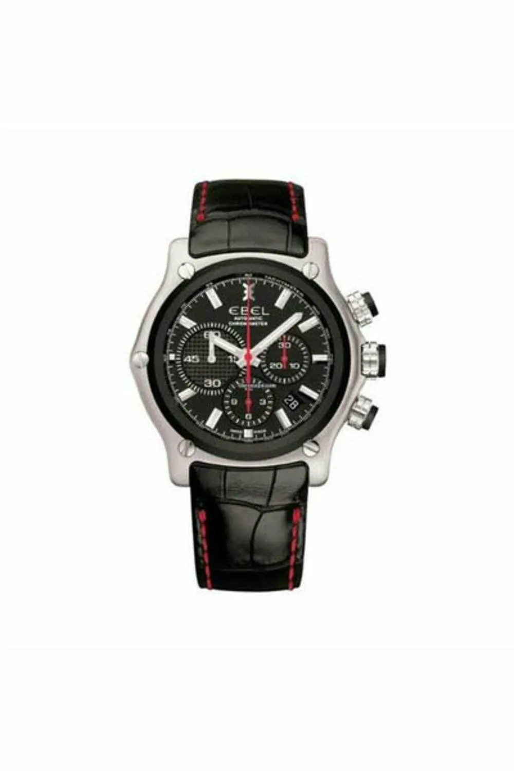 ebel 1911 btr chronograph 44.5mm stainless steel men's watch