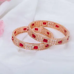 Era - Rose Gold Bangle Set