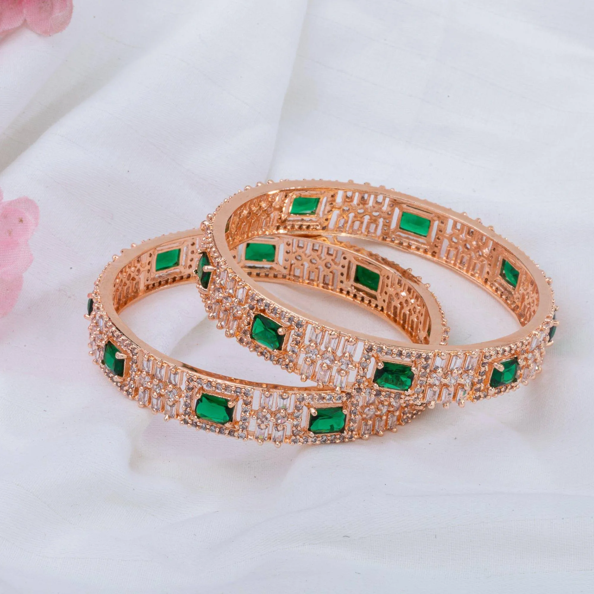 Era - Rose Gold Bangle Set