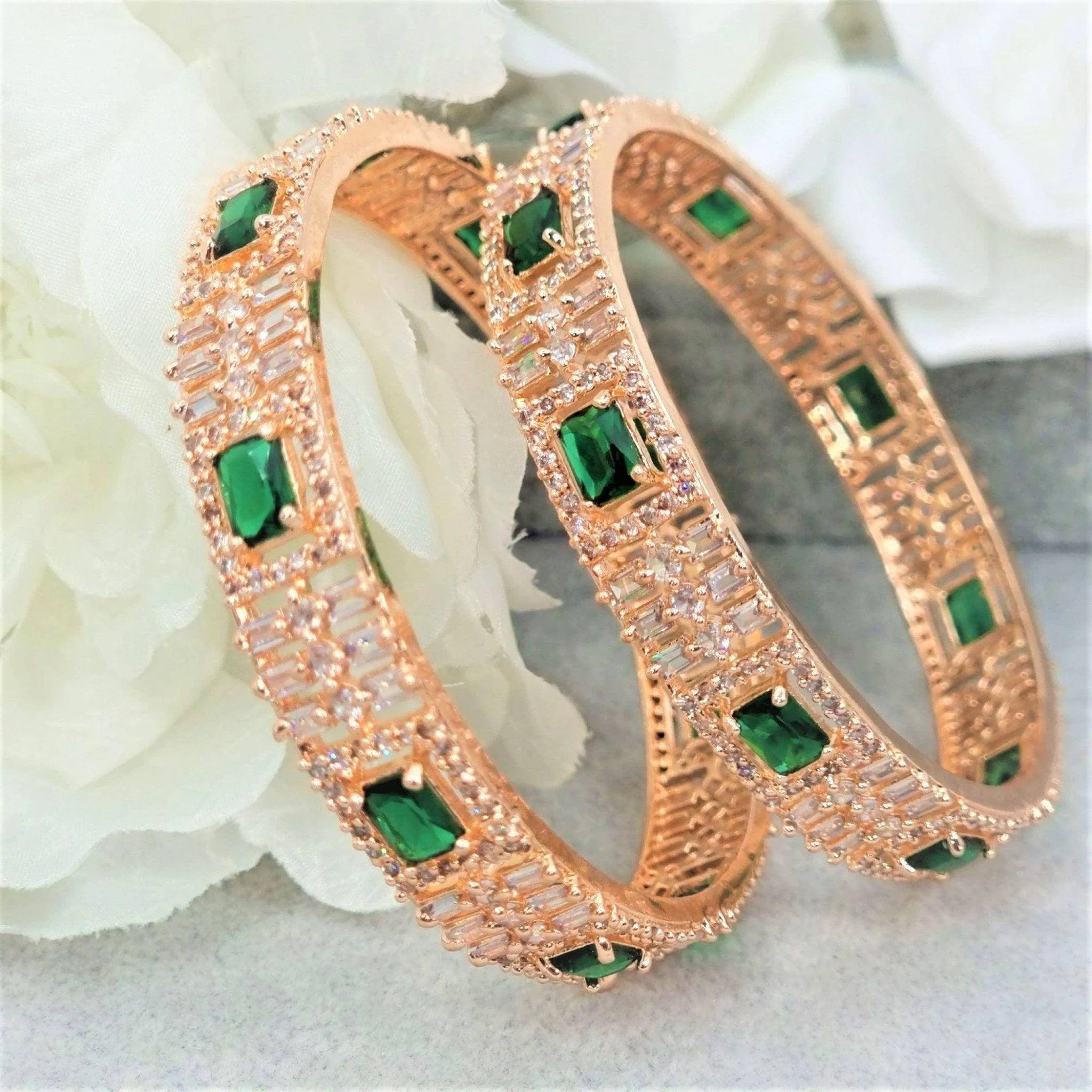 Era - Rose Gold Bangle Set