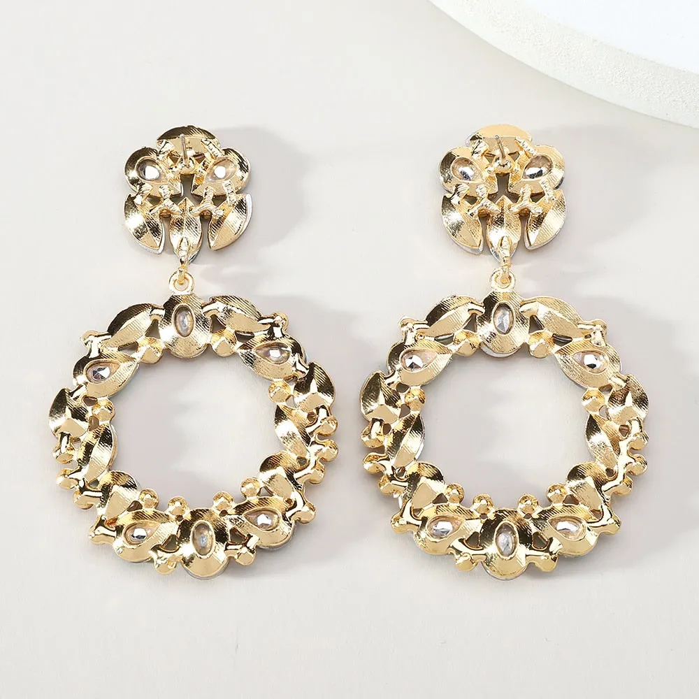 Fashion Vintage Big Dangle Earrings For Women