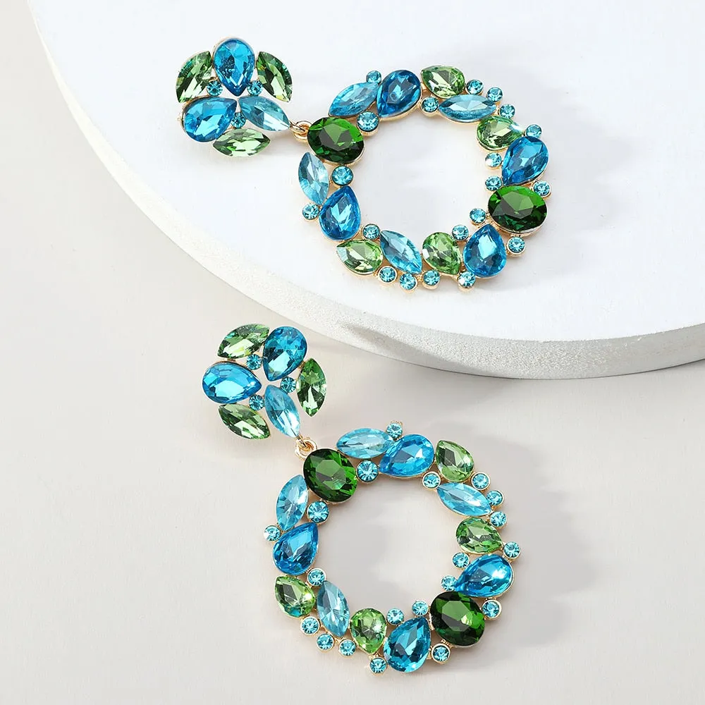 Fashion Vintage Big Dangle Earrings For Women
