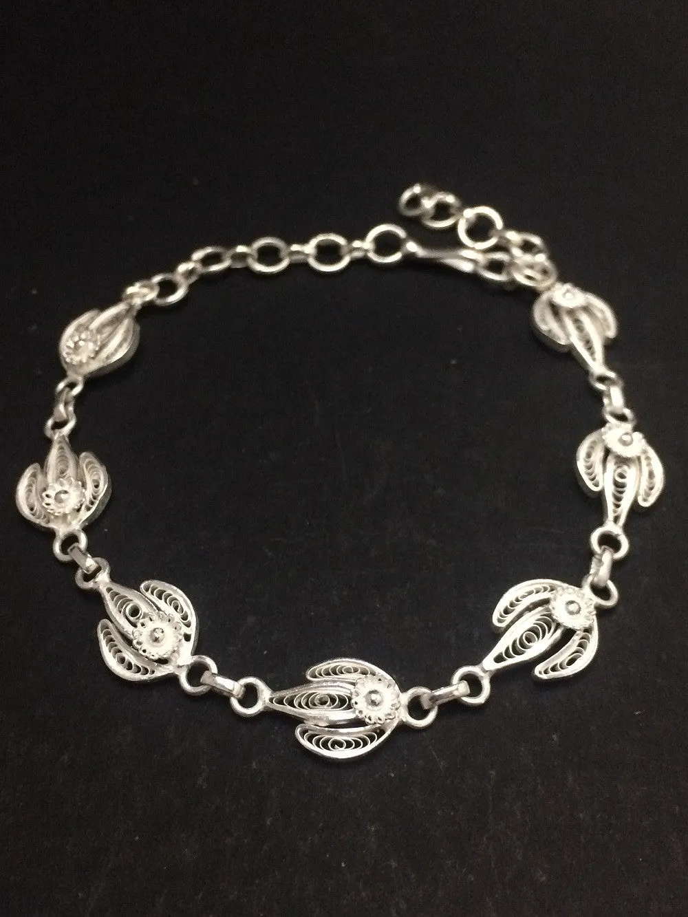 Filigree Anklet Single