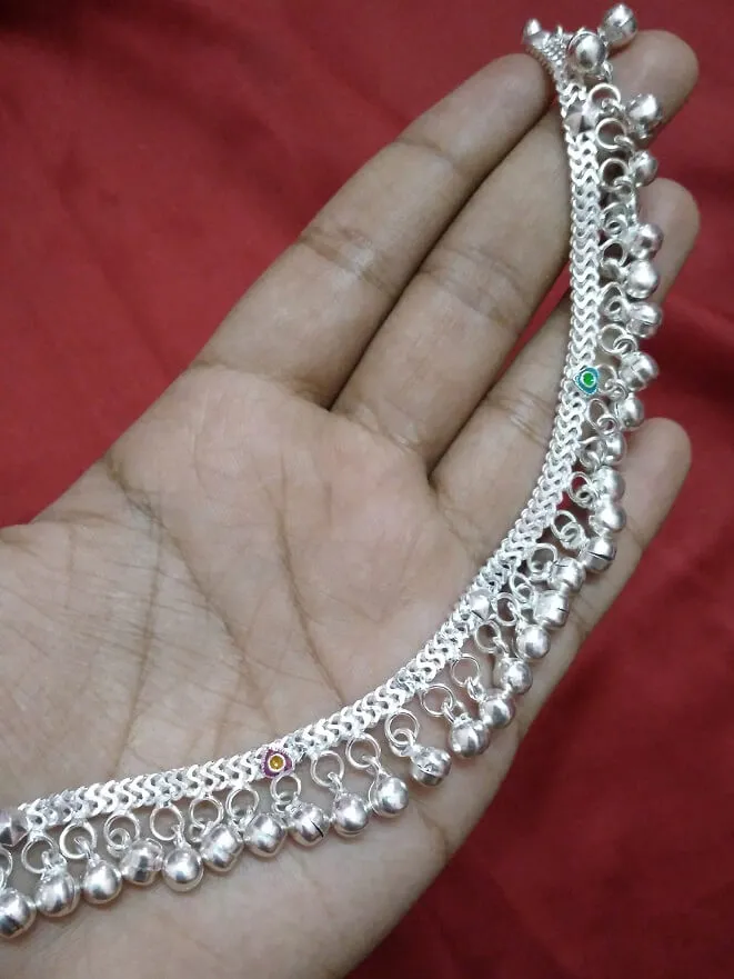 Girls Bell Anklets (5-7 yrs)