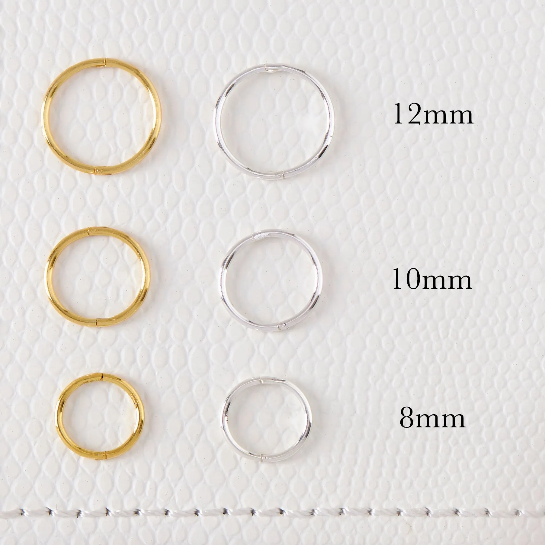 Gold Endless Sleepers 10mm