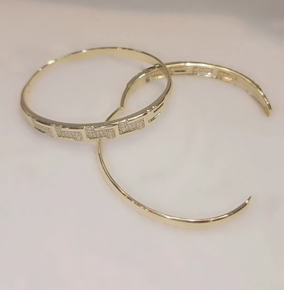 Gold plated  bangles