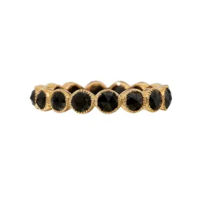 Grace Black Rose Cut Diamond Band