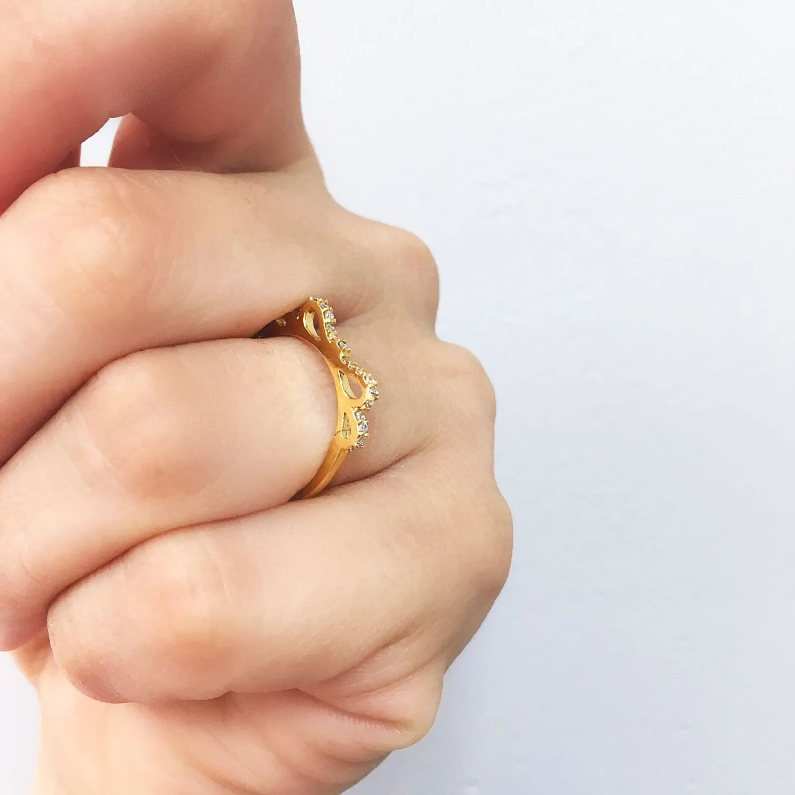 High Profile Bow Ring
