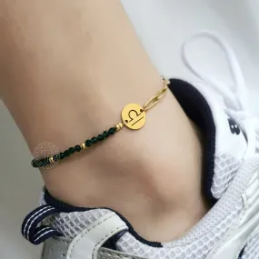 Horoscope Bracelet on the Leg For Women