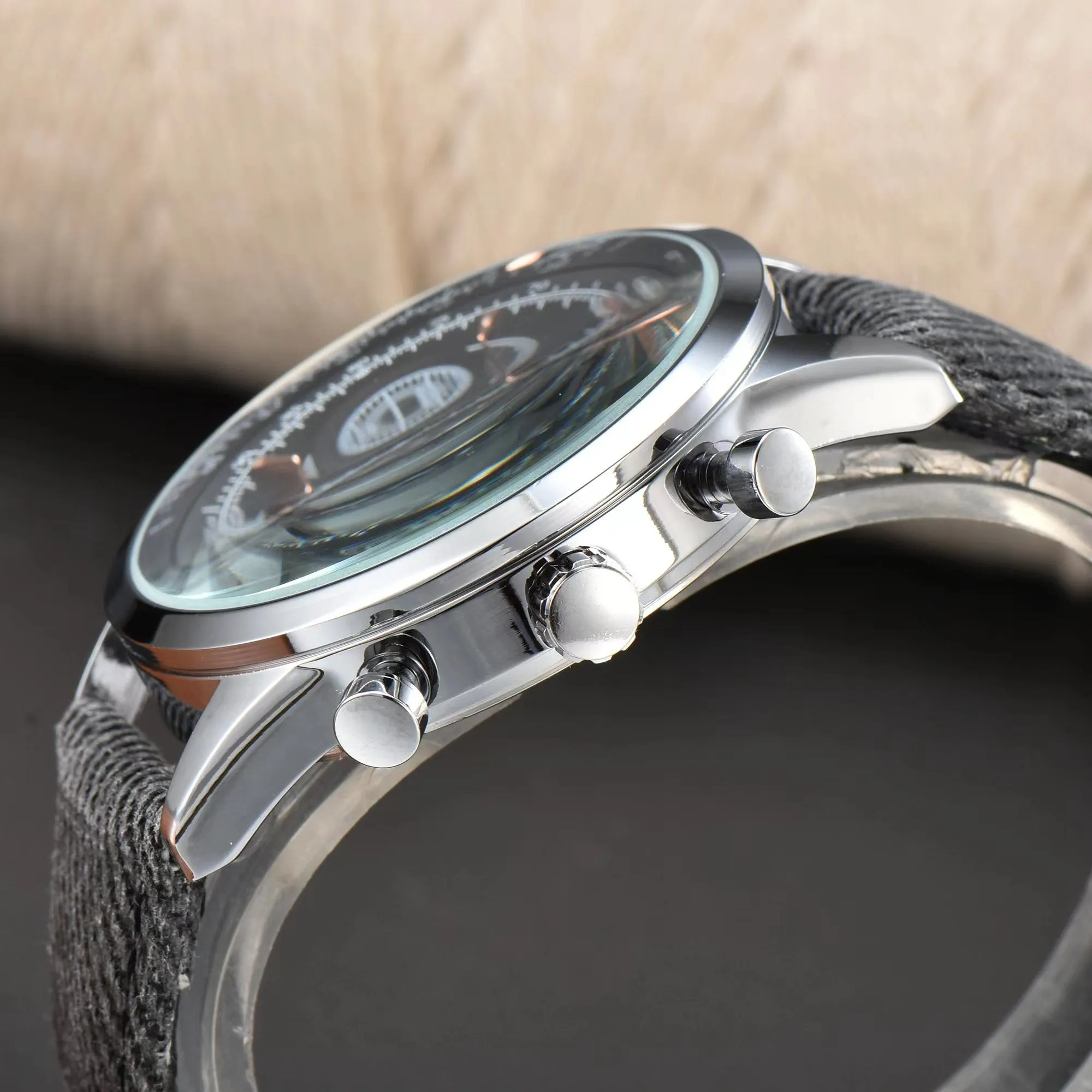 Hot Selling New Carl F. Bucherer Watch Malelon Series Fashion Business Chronograph Top Strap Automatic Date Quartz Men's Watch.