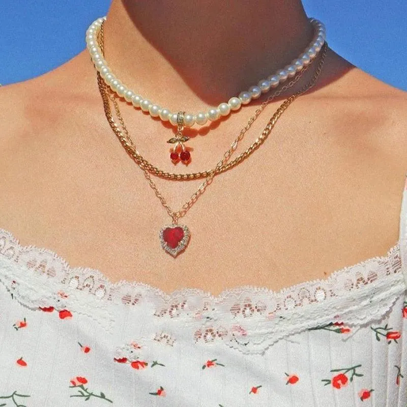 Imitation Pearl Choker