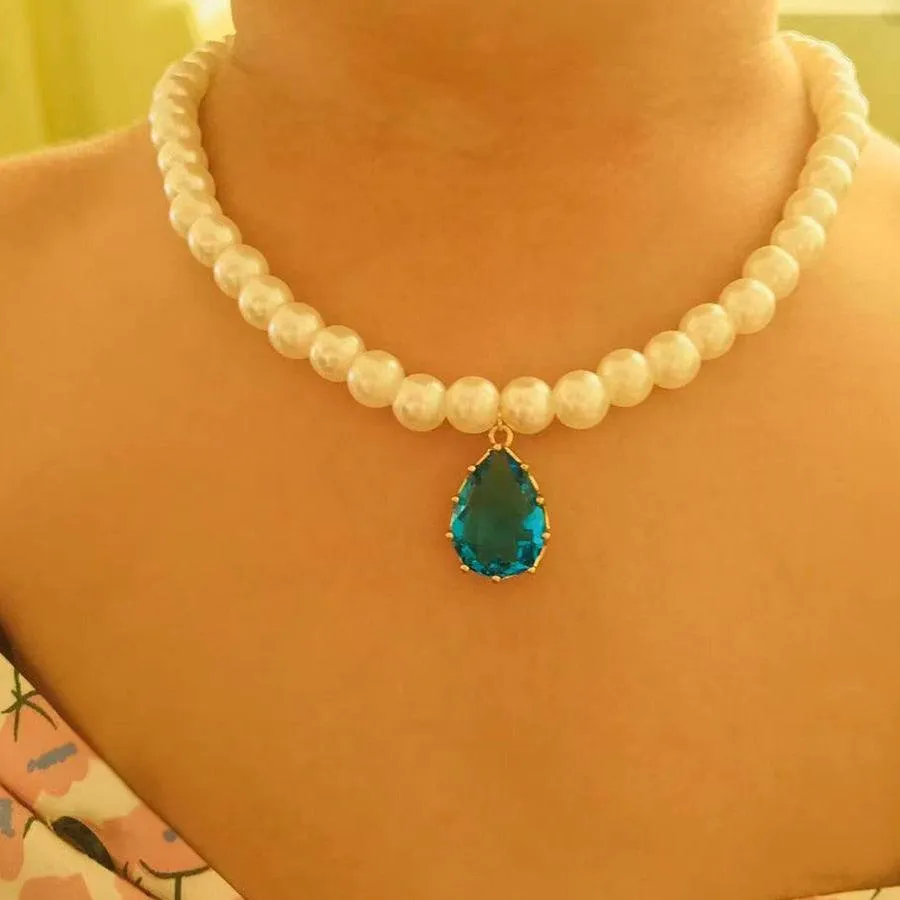 Imitation Pearl Choker