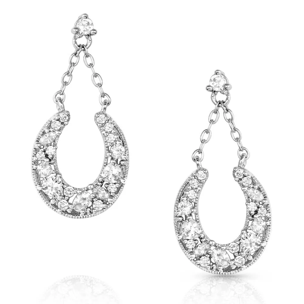 Intentional Luck Crystal Drop Earrings