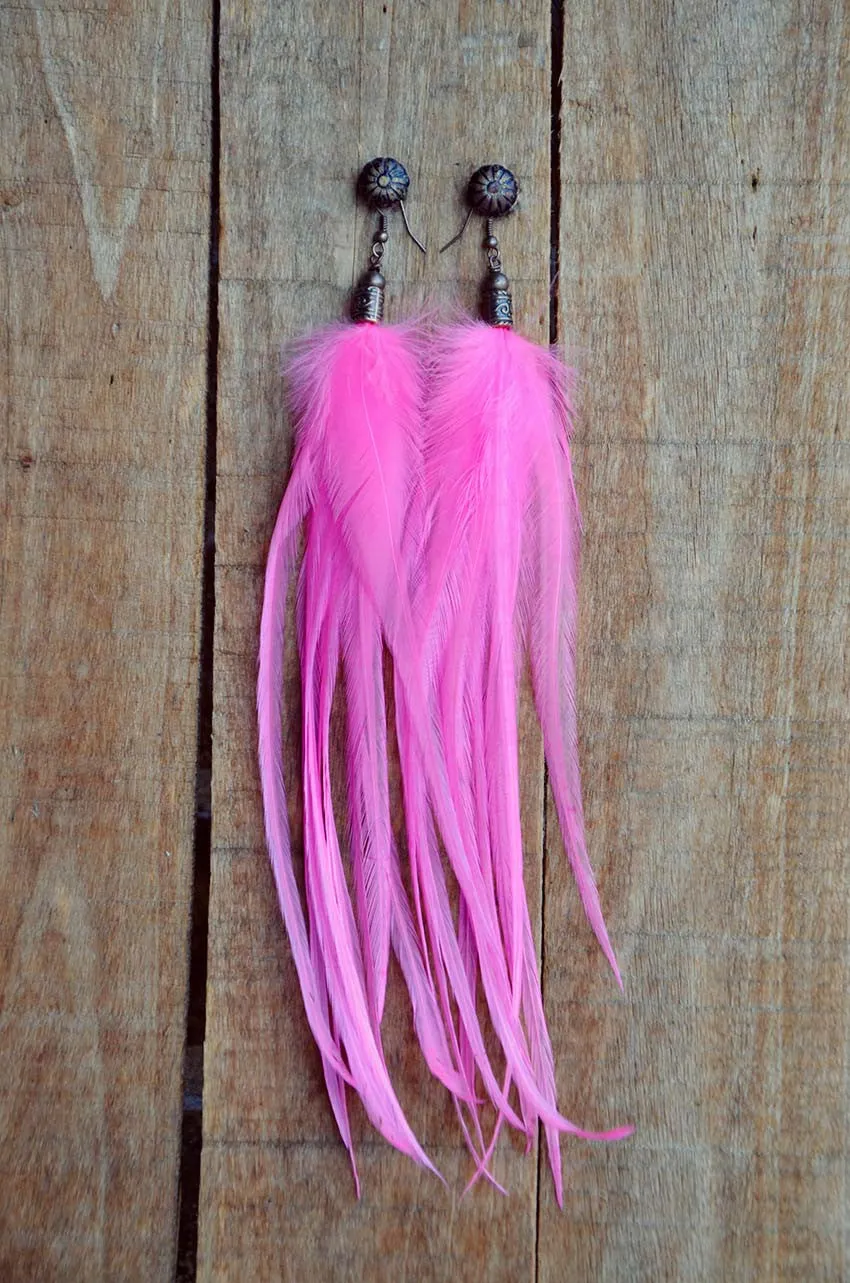 Into The Mystic Feather Earrings