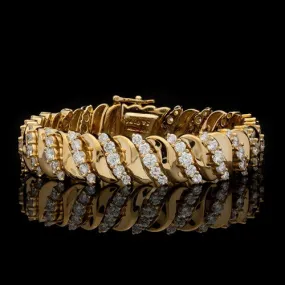 Jose Hess 9.60ct tw Diamond Bracelet