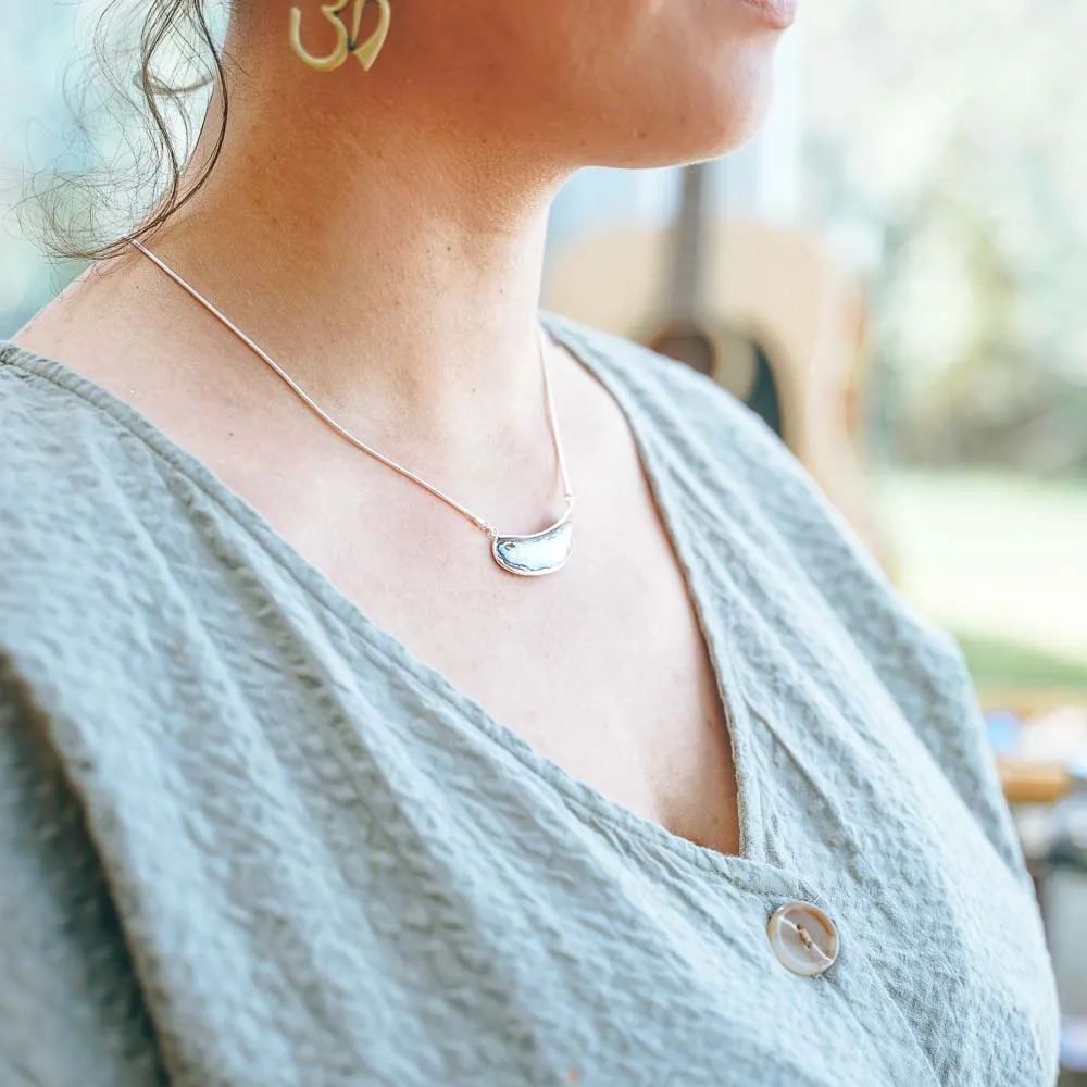 Kawa Paua Sterling Silver Necklace