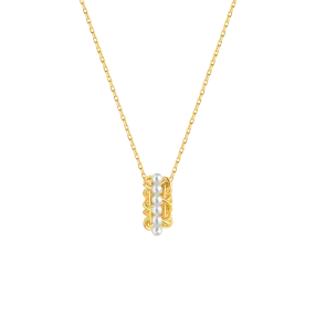 Knitting Pendant Necklace