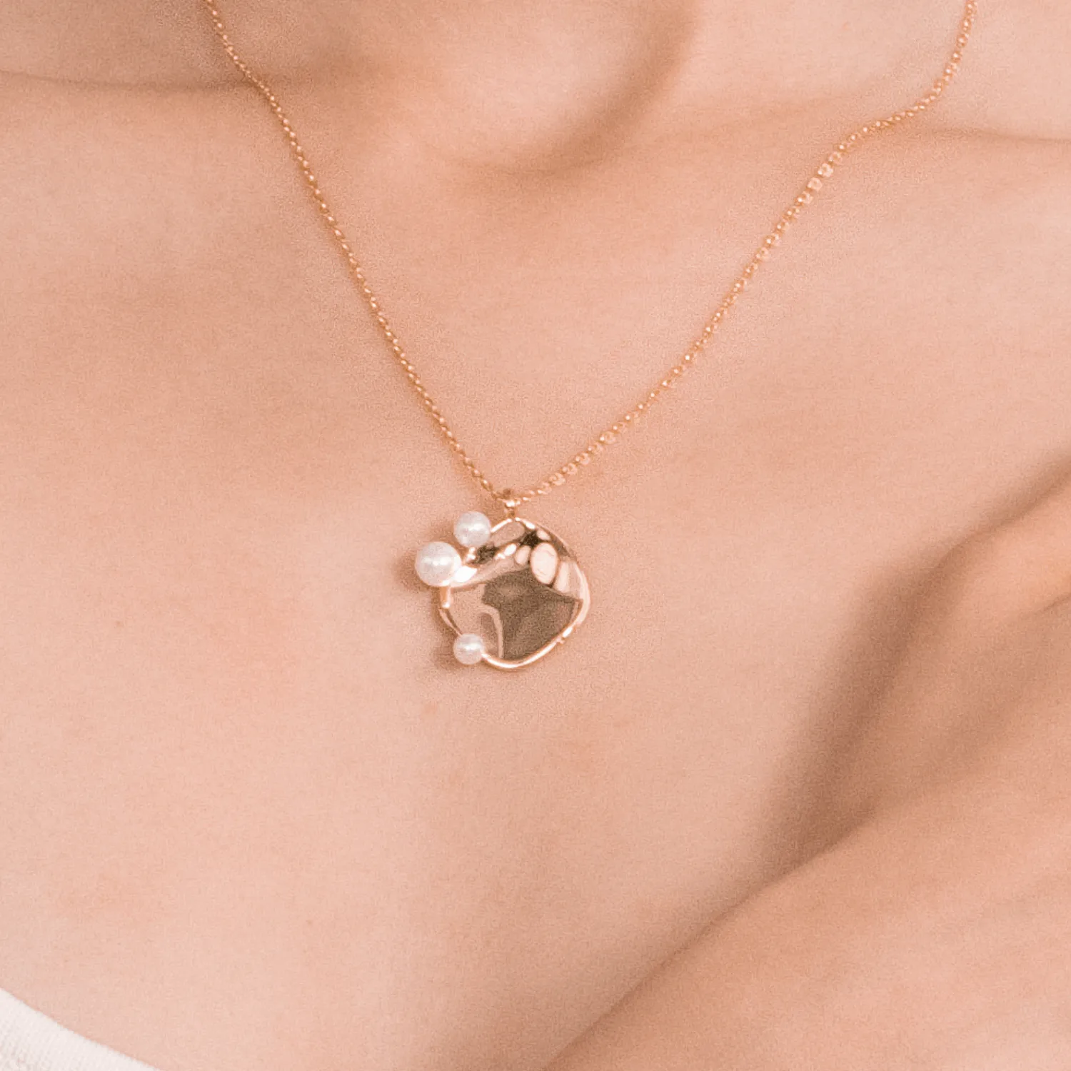 Lake Pendant Necklace