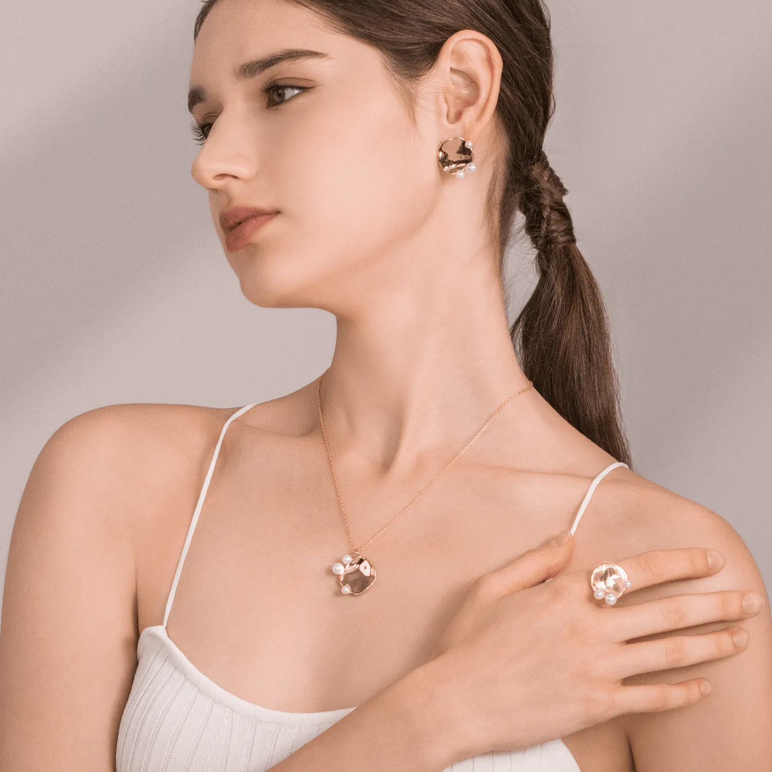 Lake Pendant Necklace