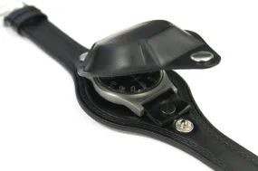 LEATHER WATCH STRAP AND COVER