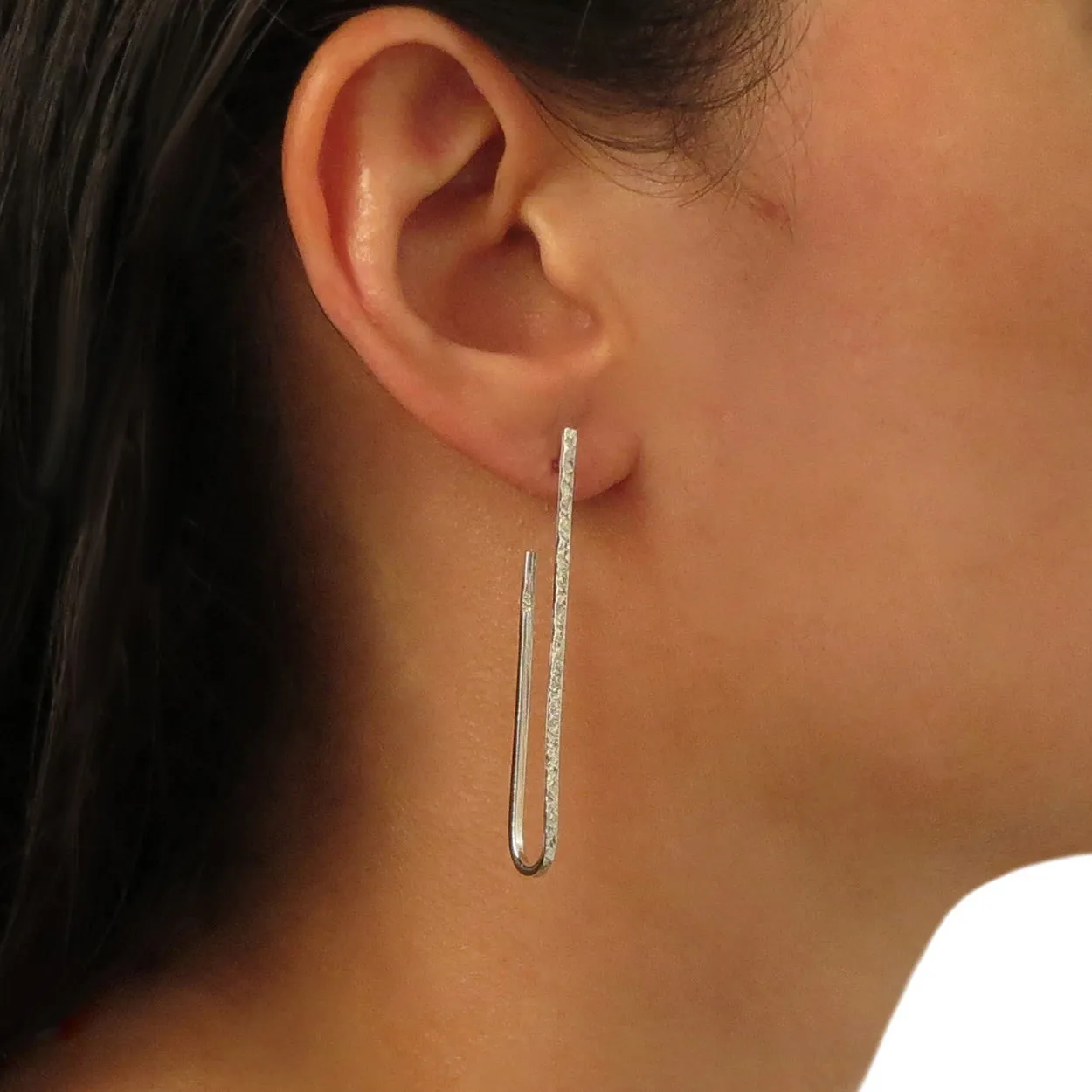 Long Drop 925 Sterling Silver Earrings Gift Boxed