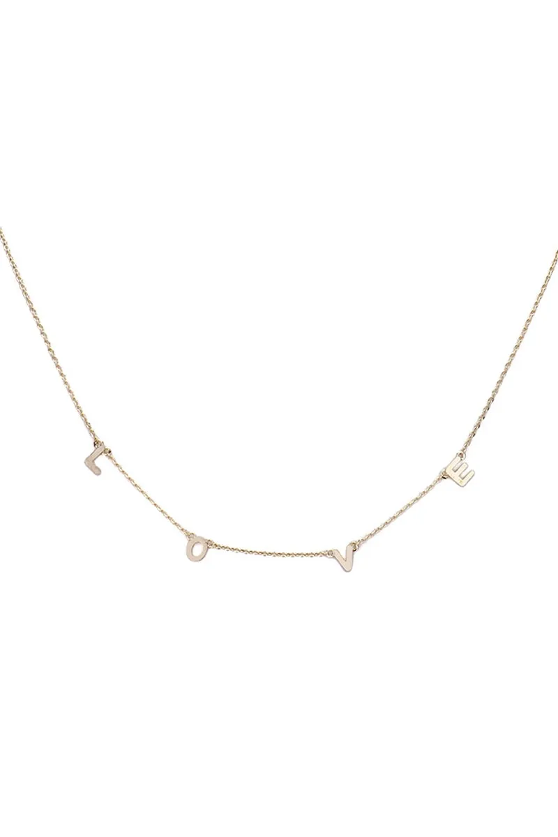 Love Delicate Necklace