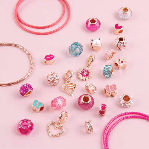 Make It Real - Think Pink Halo Charms Bracelet Craft Set