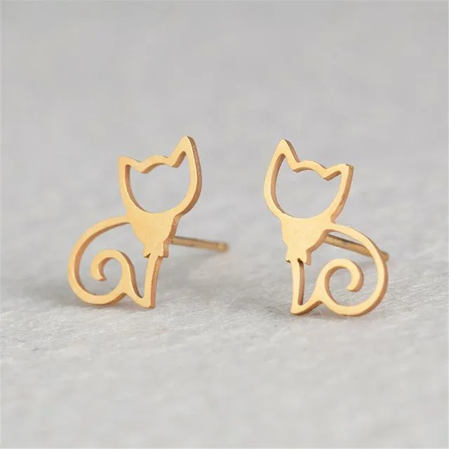 Minimalist Stud Earrings