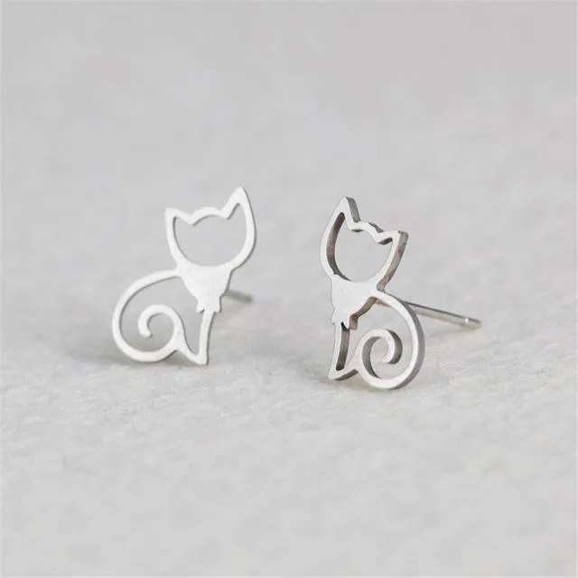 Minimalist Stud Earrings
