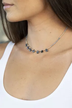 Night After Night Labradorite Collar Necklace