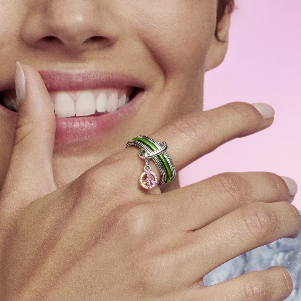 Pandora ME Laser Green Ring