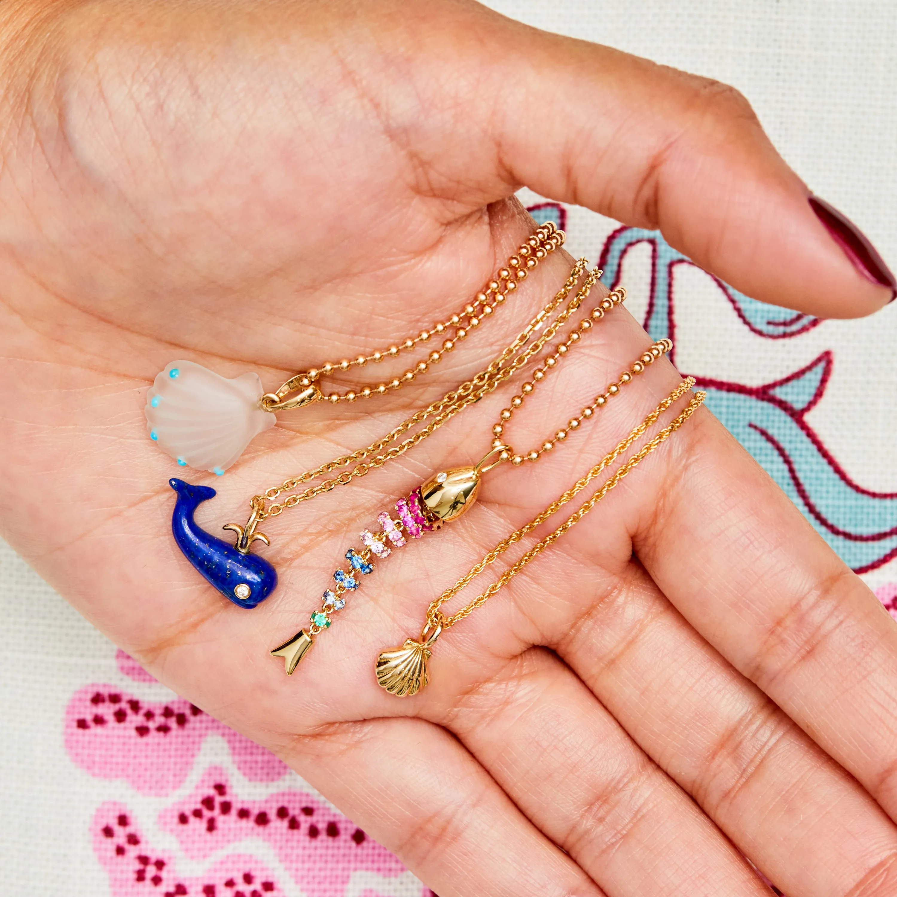 Petite Scallop Shell Charm