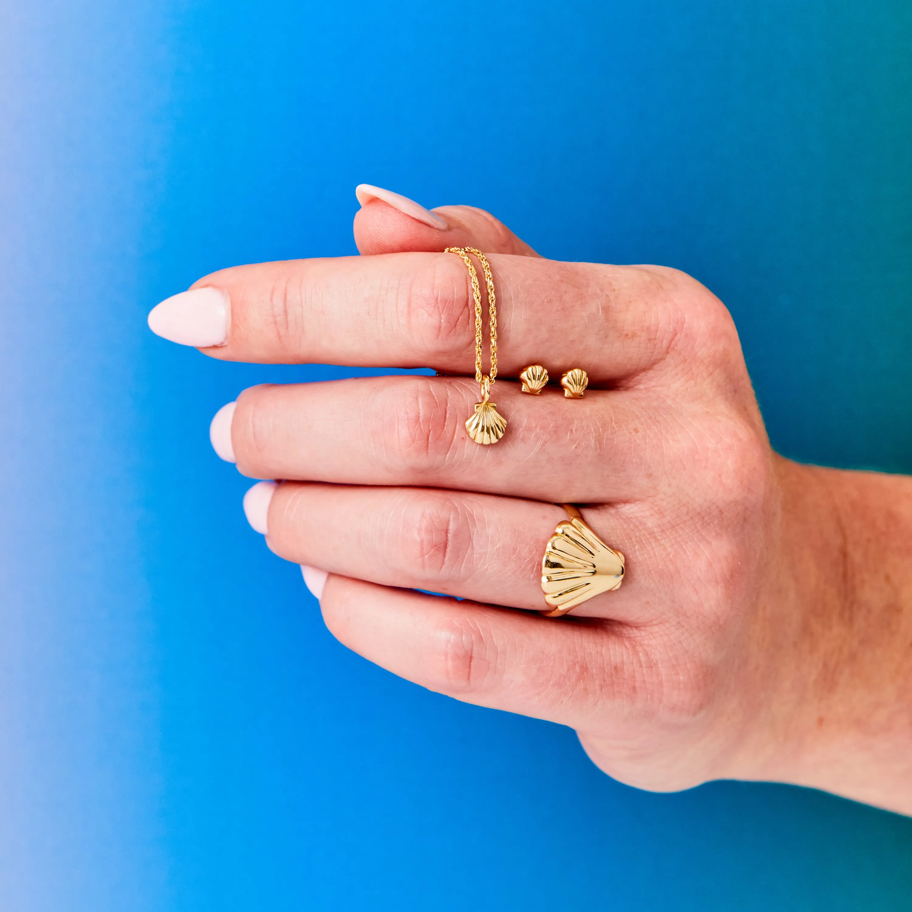 Petite Scallop Shell Charm