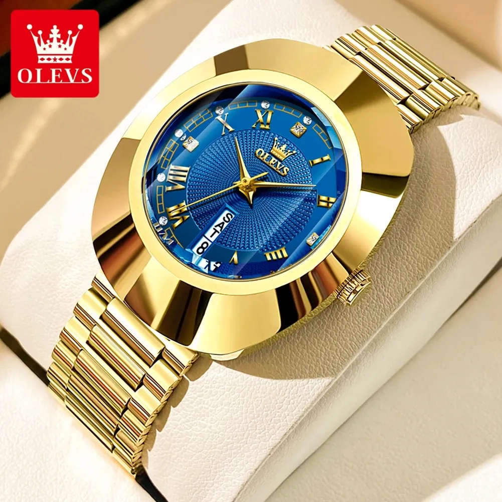 Quartz Women's Watch: Tungsten Steel Case, Luxury Gold Fashion, Elegant Diamond, Waterproof Women's Watch